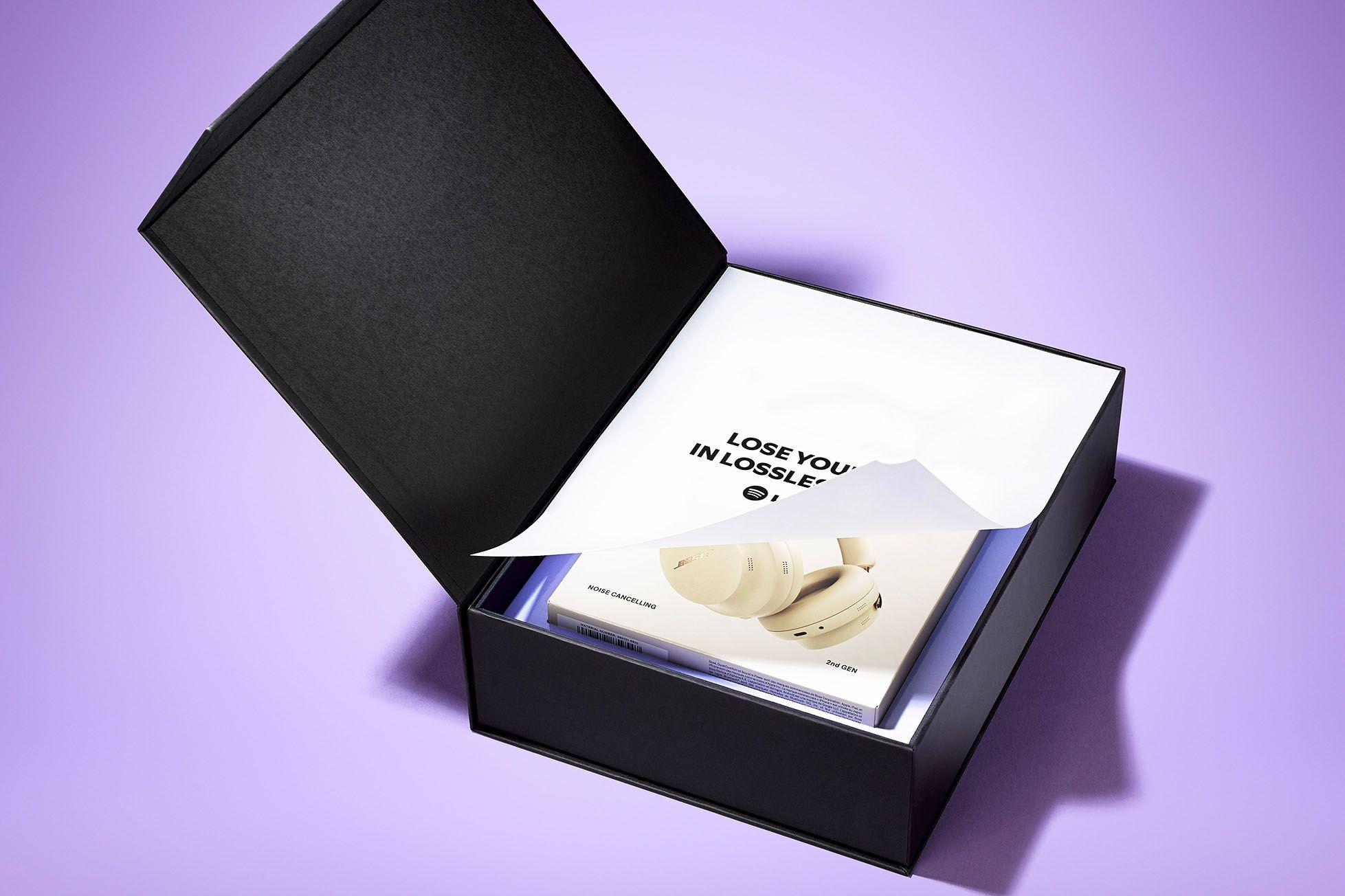 spotify lossless x bose speakers mailer 
