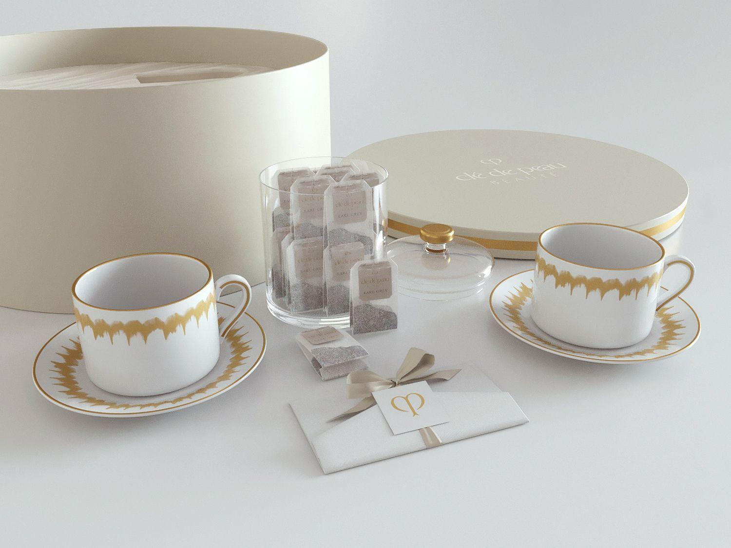 Custom packaging Clé de Peau