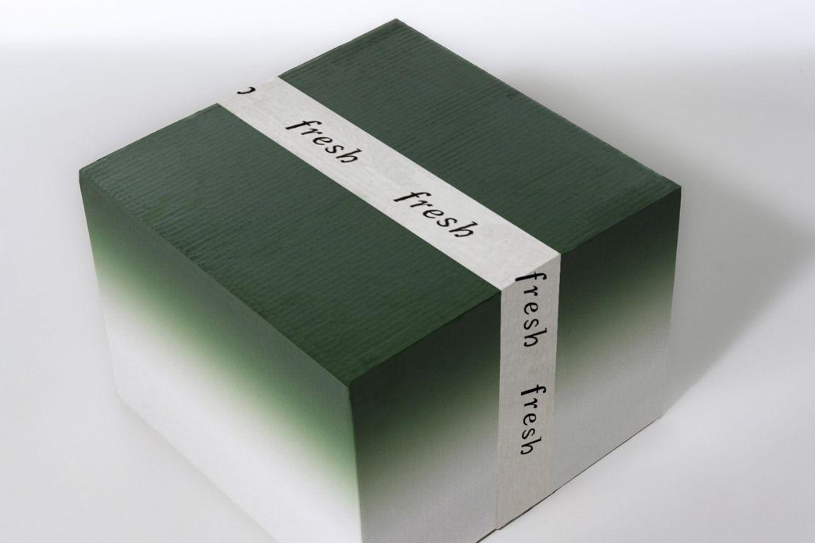 Fresh Beauty Soy Cleanser PR Mailer frosted gradient box with product fitments