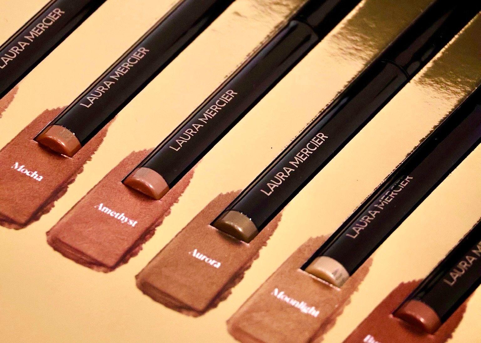 Laura Mercier Caviar Eyeshadow Stick Black and Gold gift box