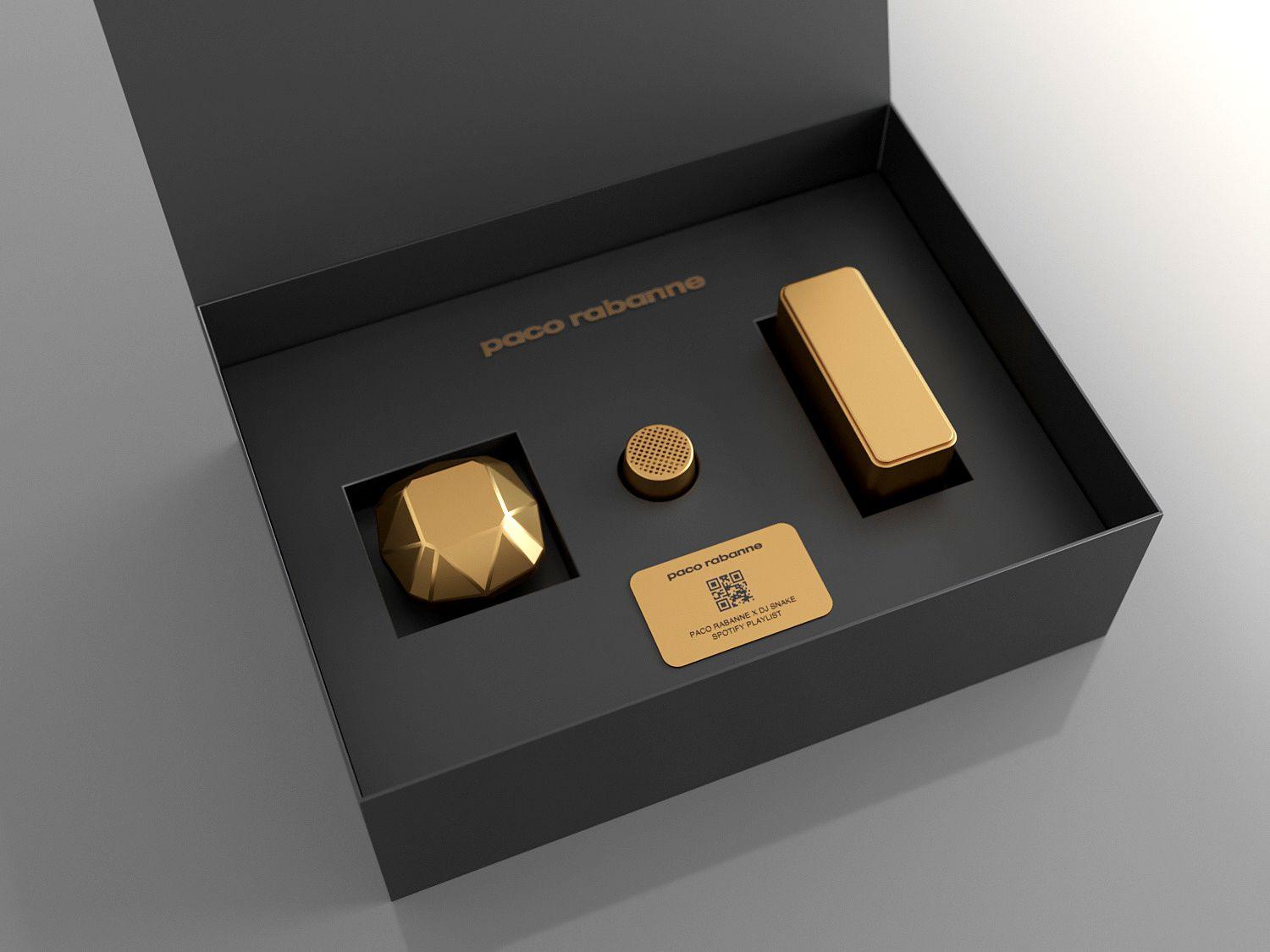 Paco Rabanne opened box