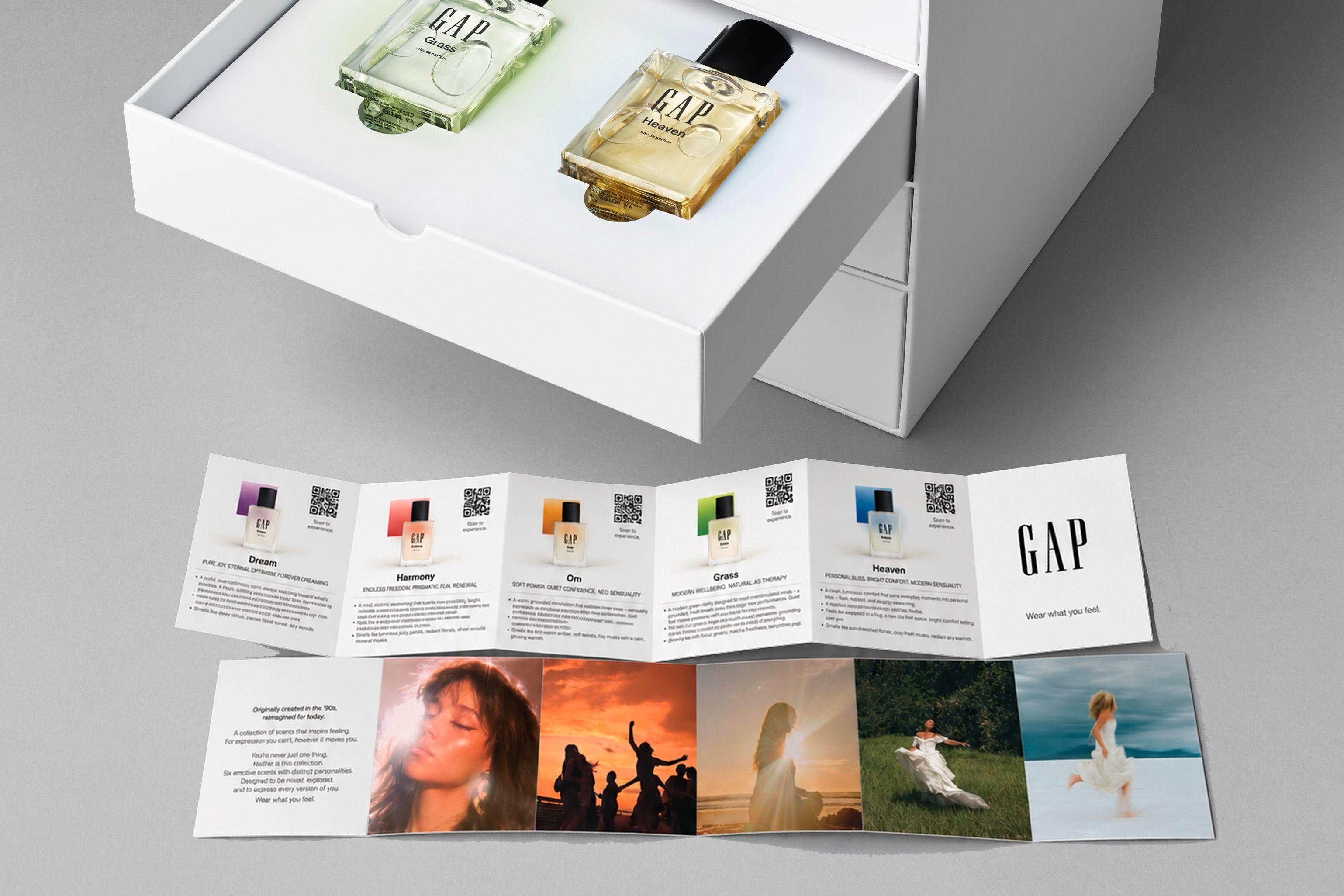 gap fragrance mailer