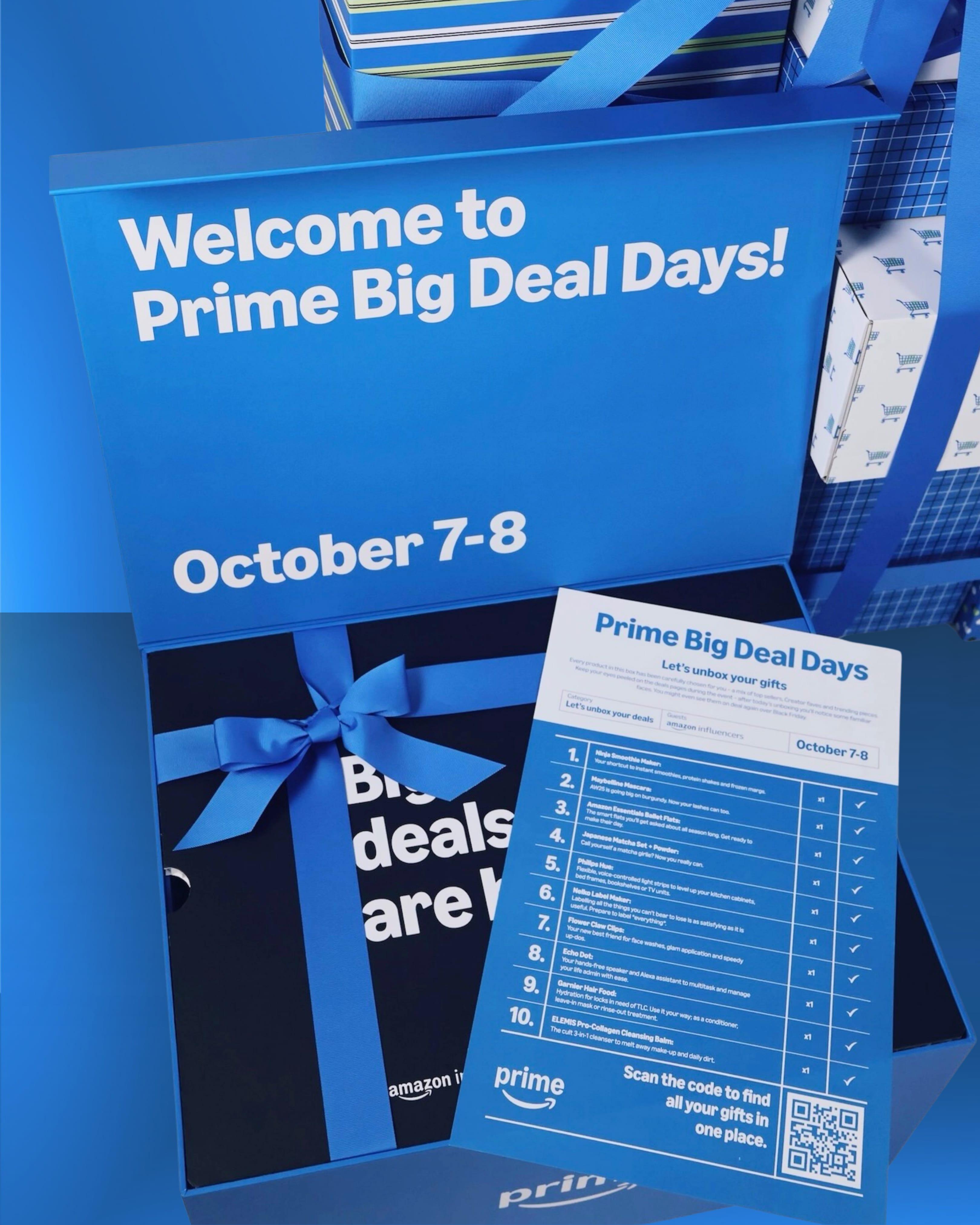 amazon prime big deals days gifting mailer design