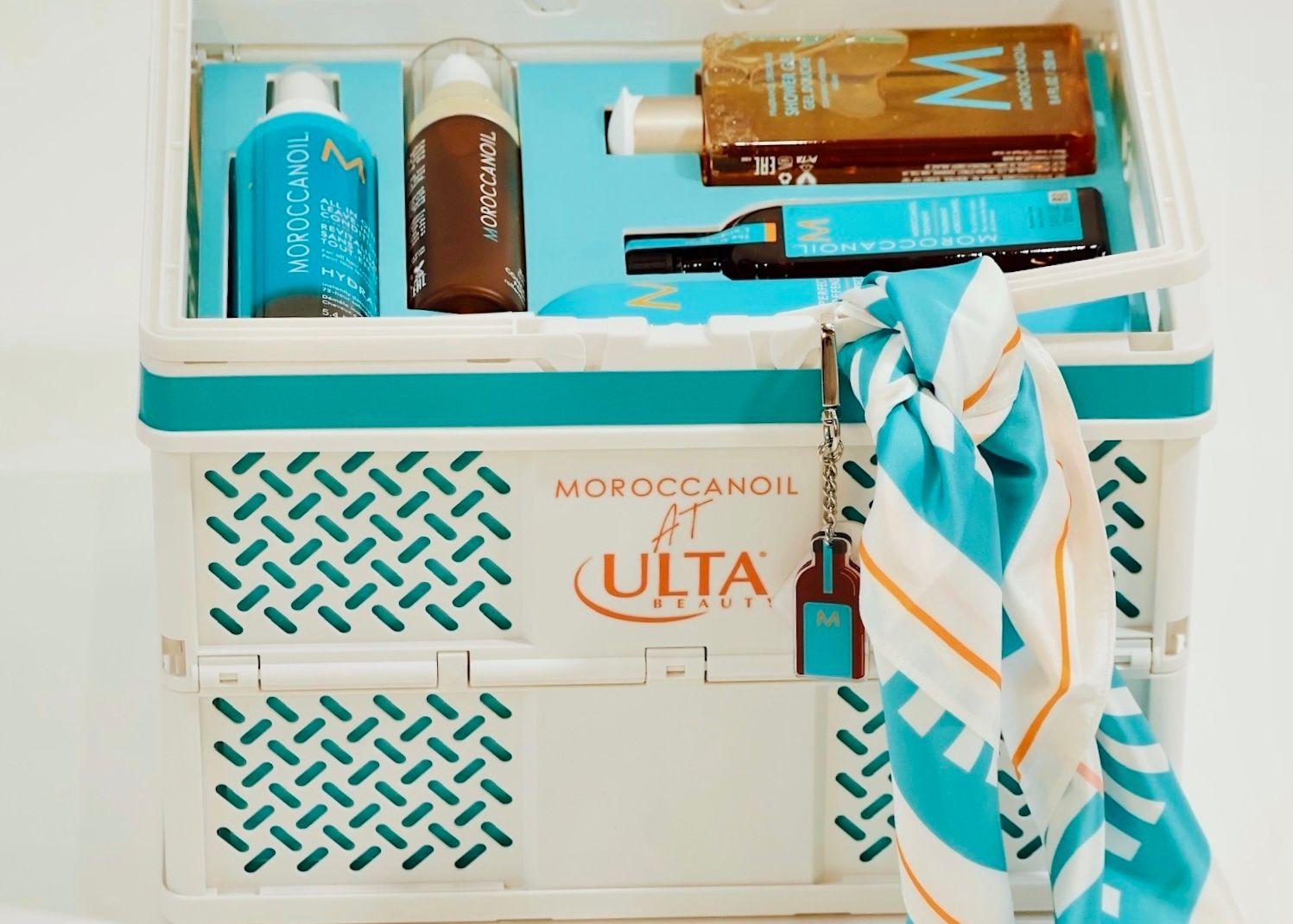 Moroccan Oil at Ulta Beauty Launch Hero Haircare Product Mailer Shopping Basket