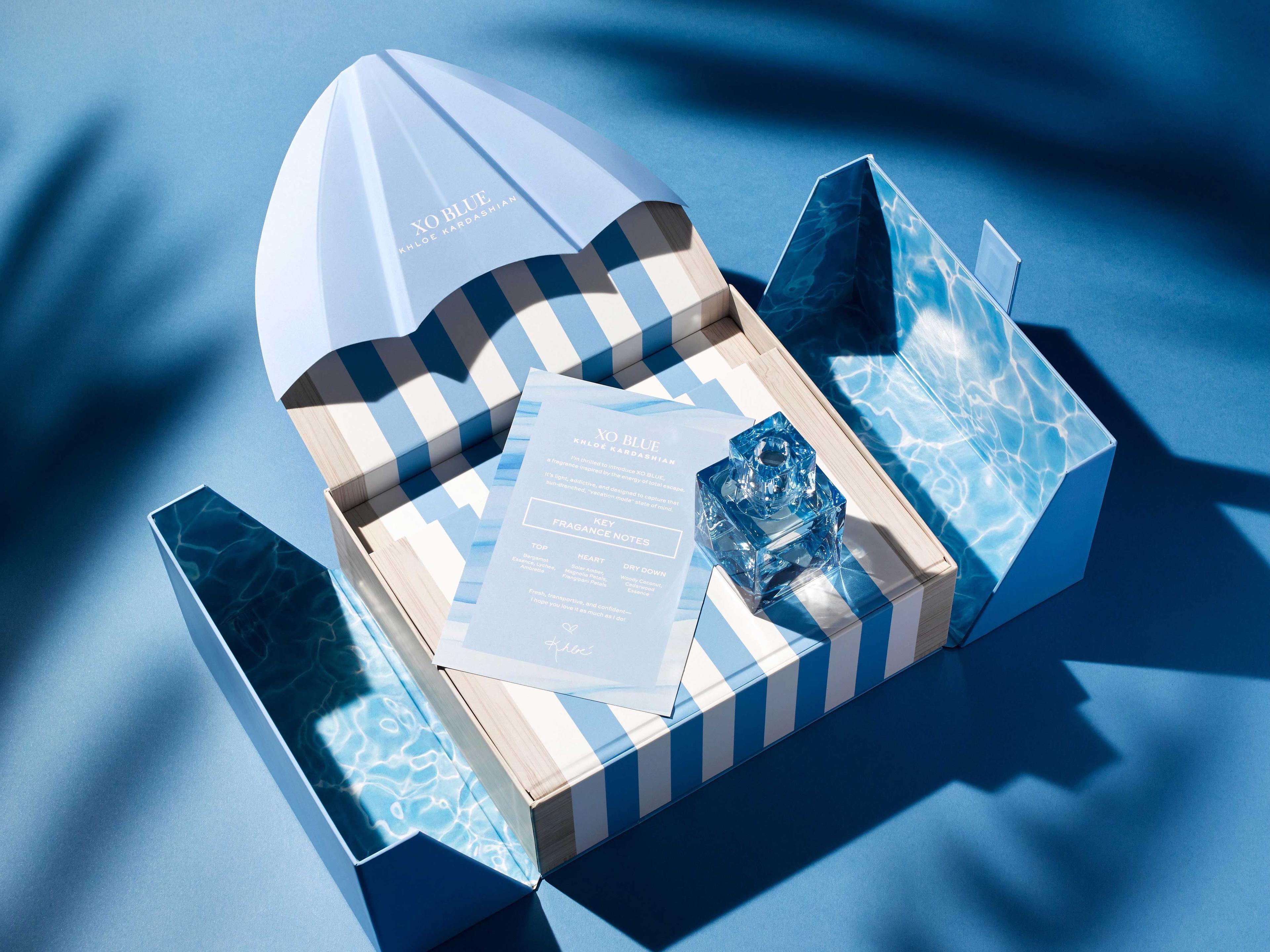 XO Blue Khloe Kardashian Fragrance Launch