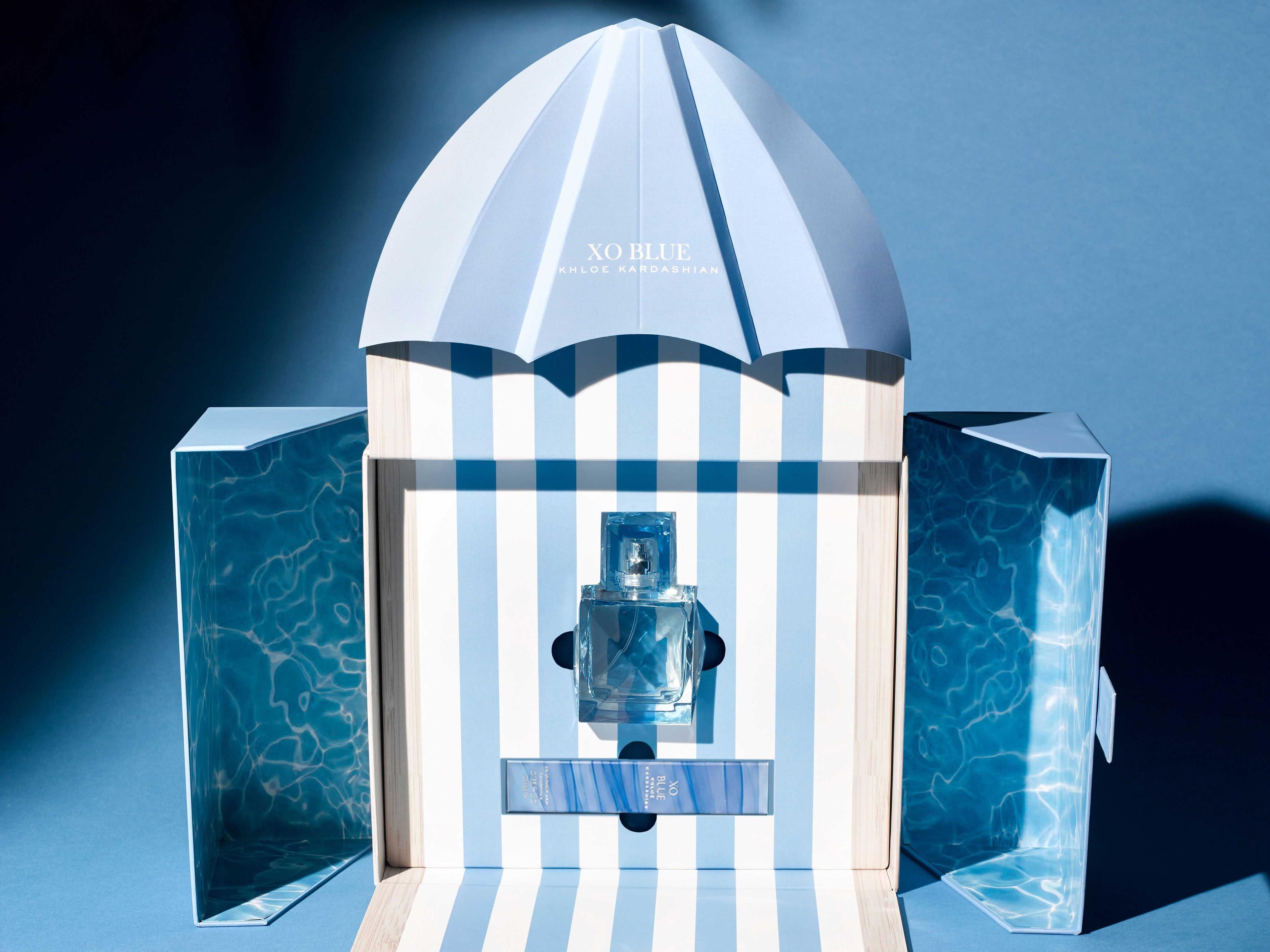 XO Blue Khloe Kardashian Fragrance Launch