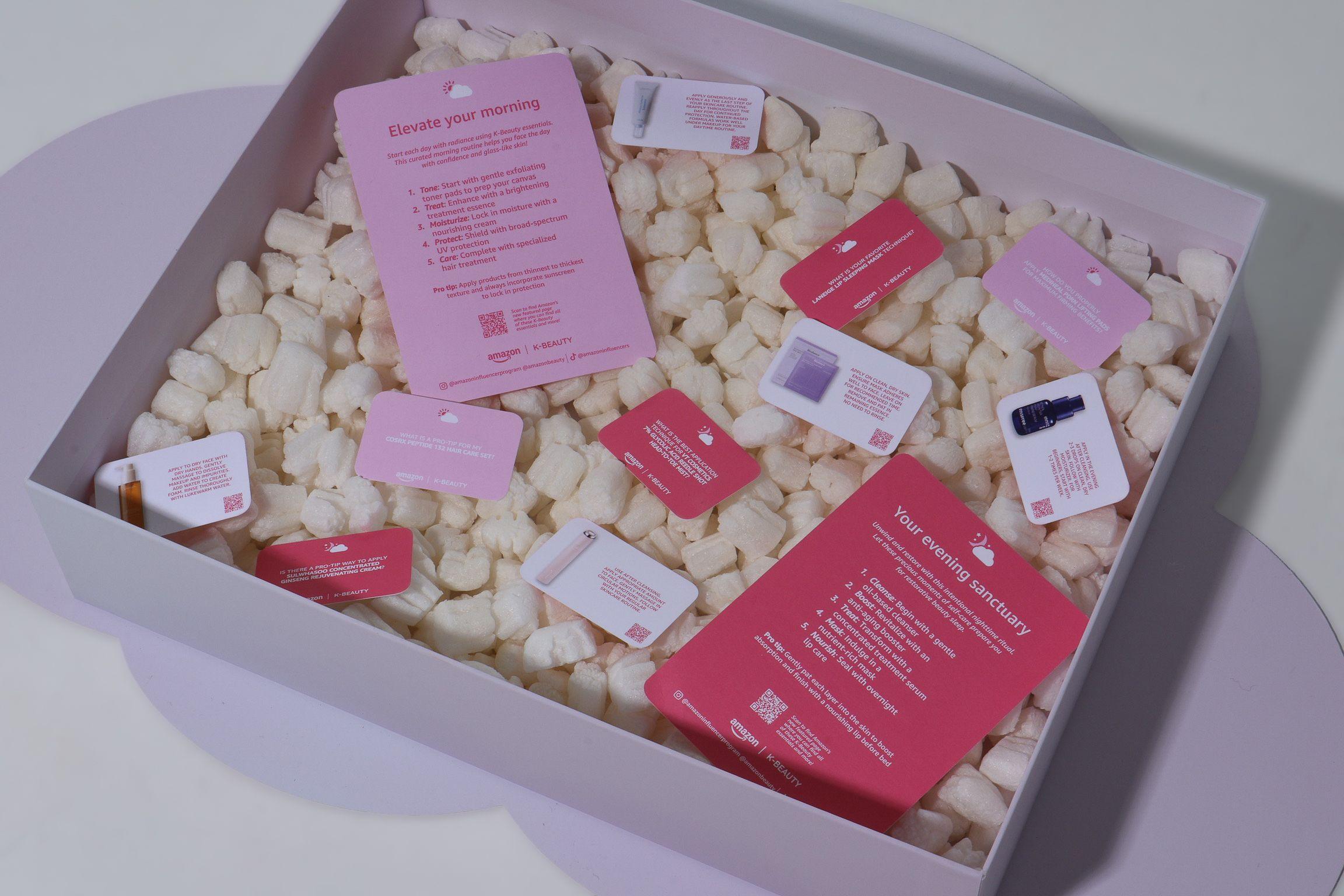 Amazon Influencer Program K-Beauty Slumber Party Cloud Inspired Creator Gifting Box